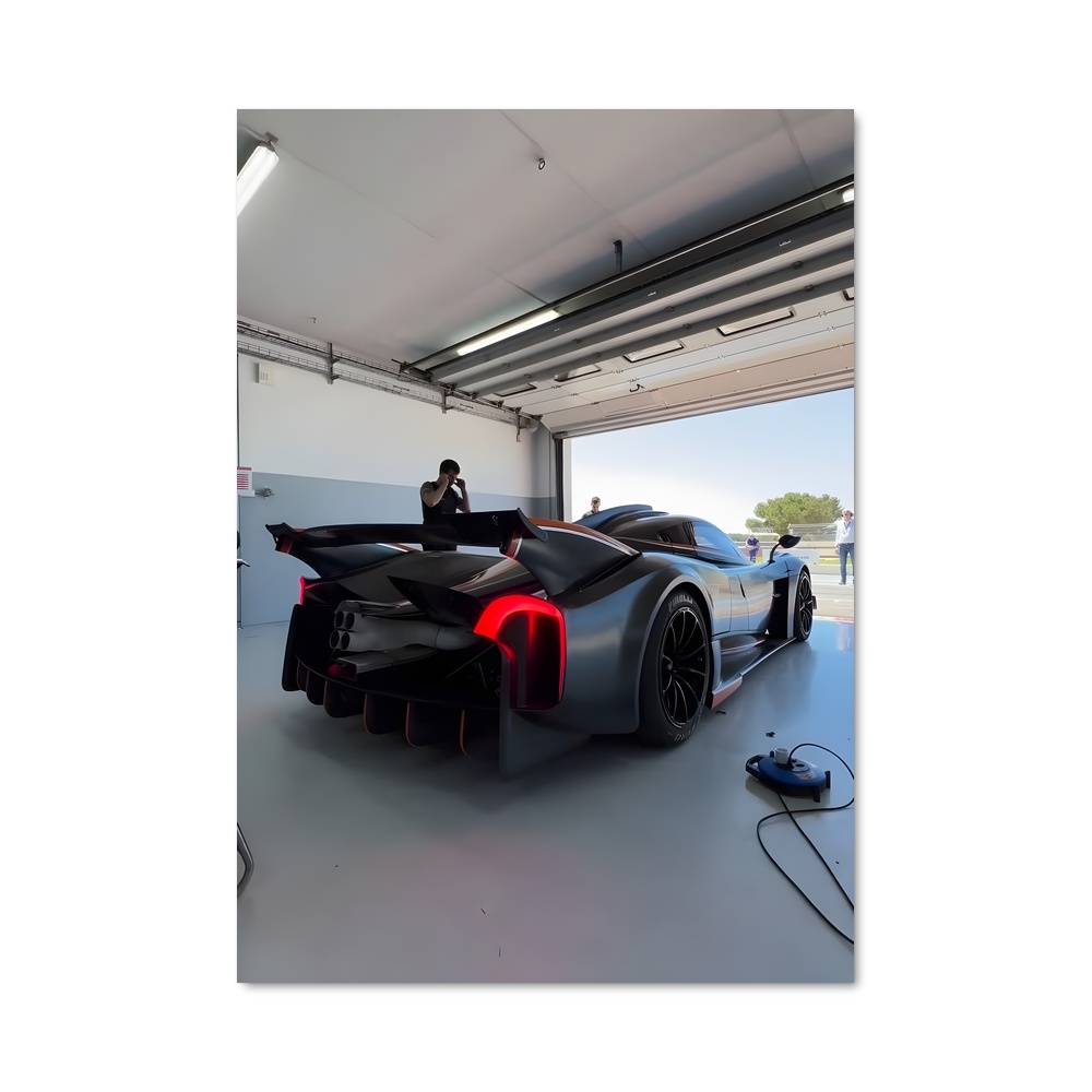 Poster Huayra Legend – affiche Pagani